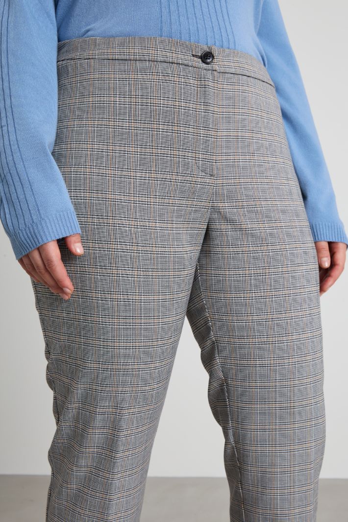 Pantaloni a sigaretta in batavia Intrend - 4