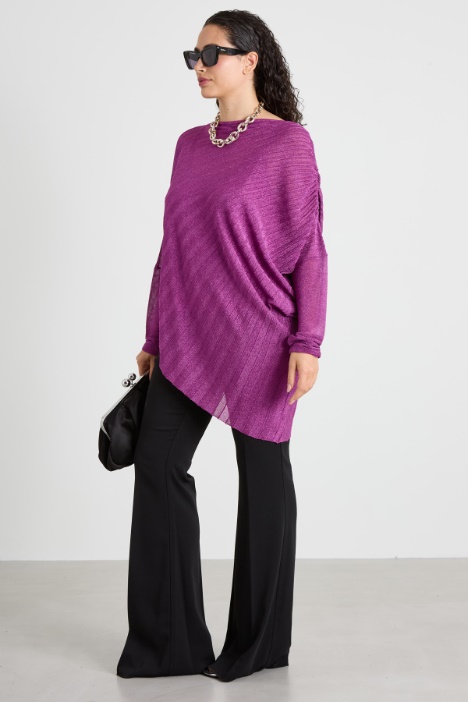 Pantaloni flare in cady Intrend