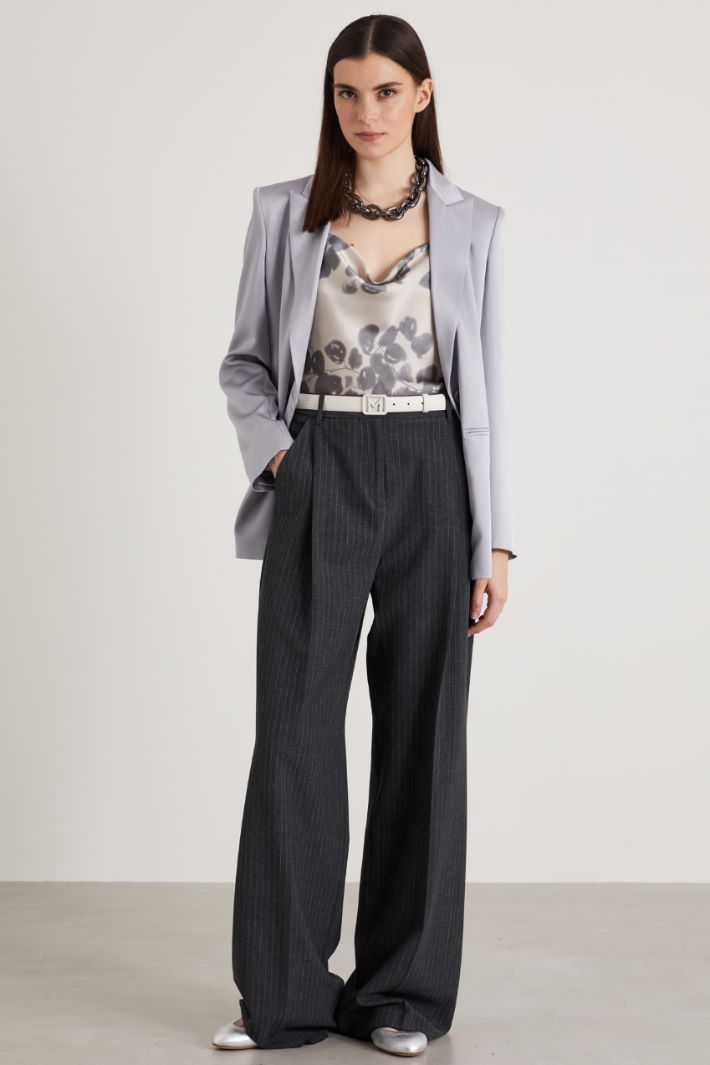 Pantaloni gessati