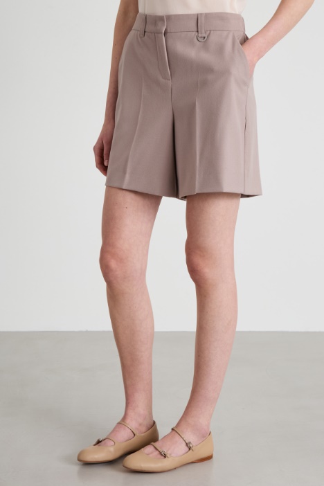 Shorts in flanella leggera
