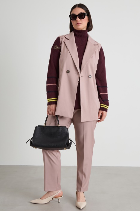 Gilet in twill Intrend