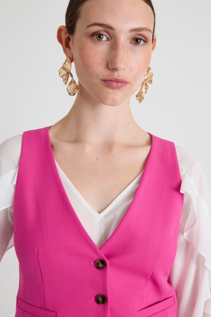 Gilet in tela Intrend - 4