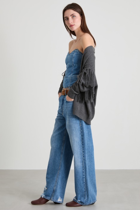 Denim corset Intrend