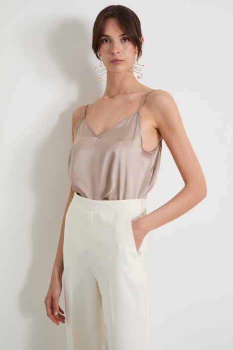 Lingerie satin top Intrend