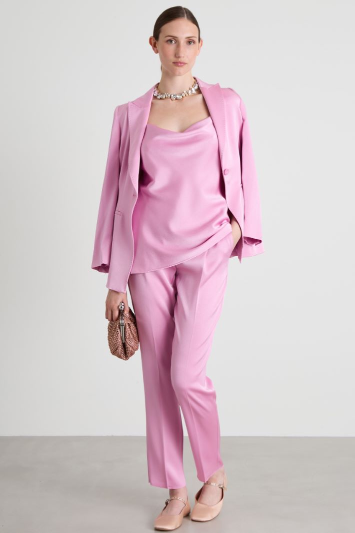 Draped neck top Intrend - 3