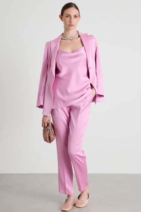 Draped neck top Intrend