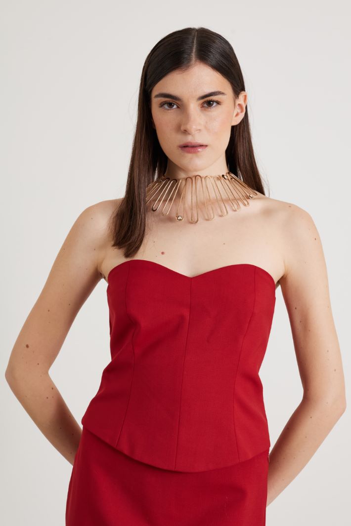 Gabardine corset Intrend
