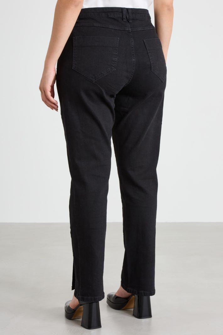 Jeans with slits Intrend - 3