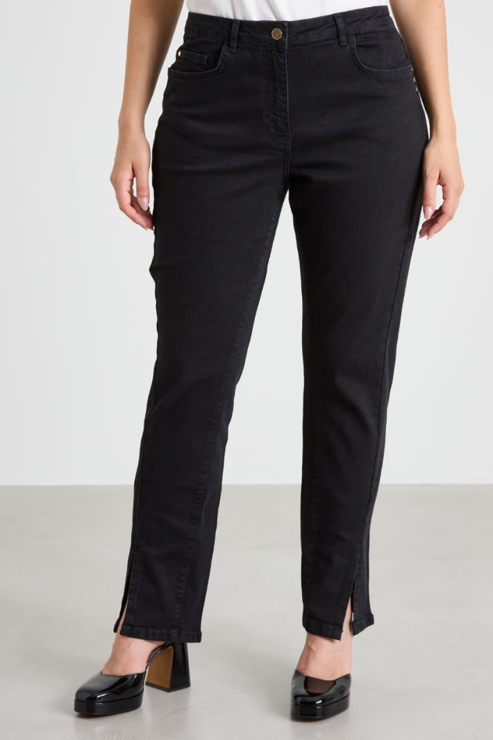 Jeans with slits Intrend - 4