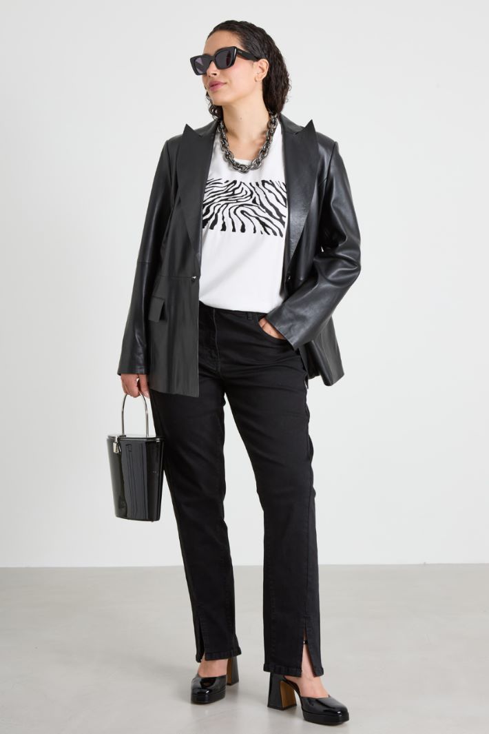 Jeans with slits Intrend