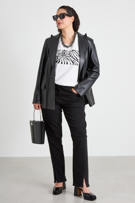Jeans with slits Intrend