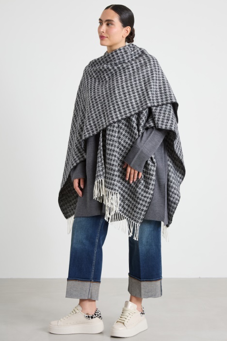 Straight jeans with folded hem Intrend