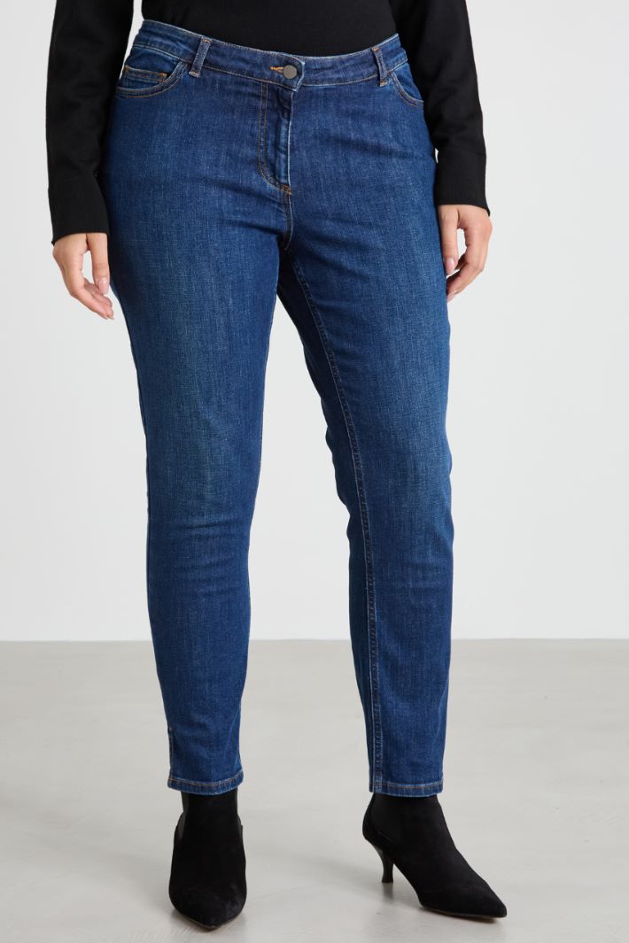 Jeans skinny in denim