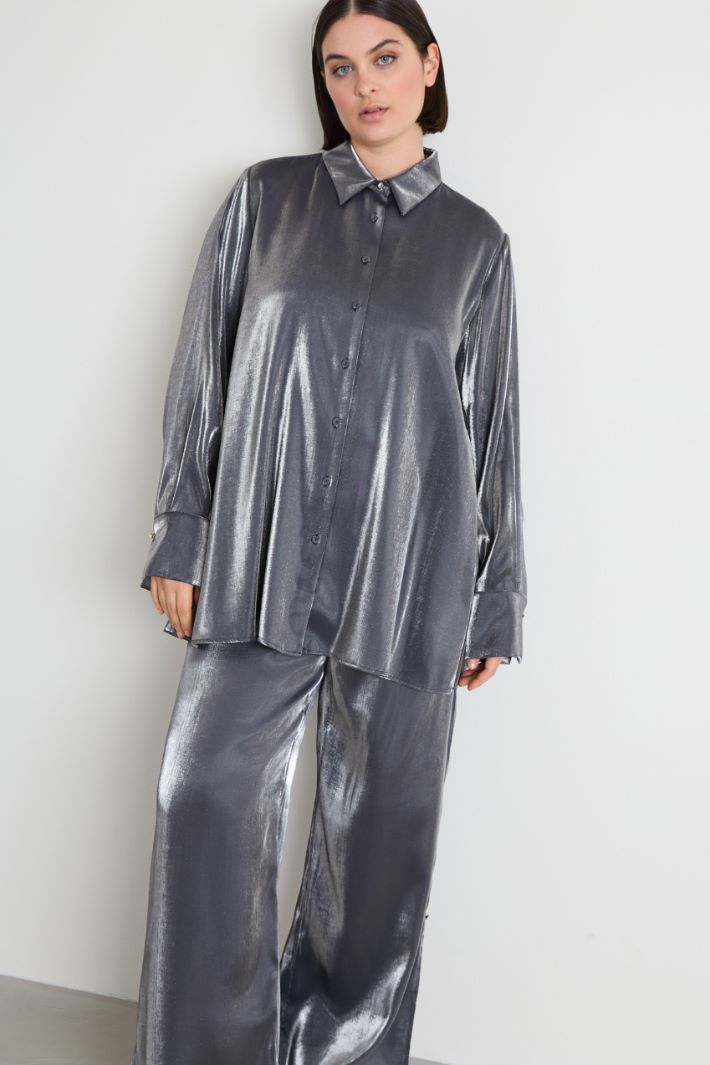 Laminated shirt Intrend