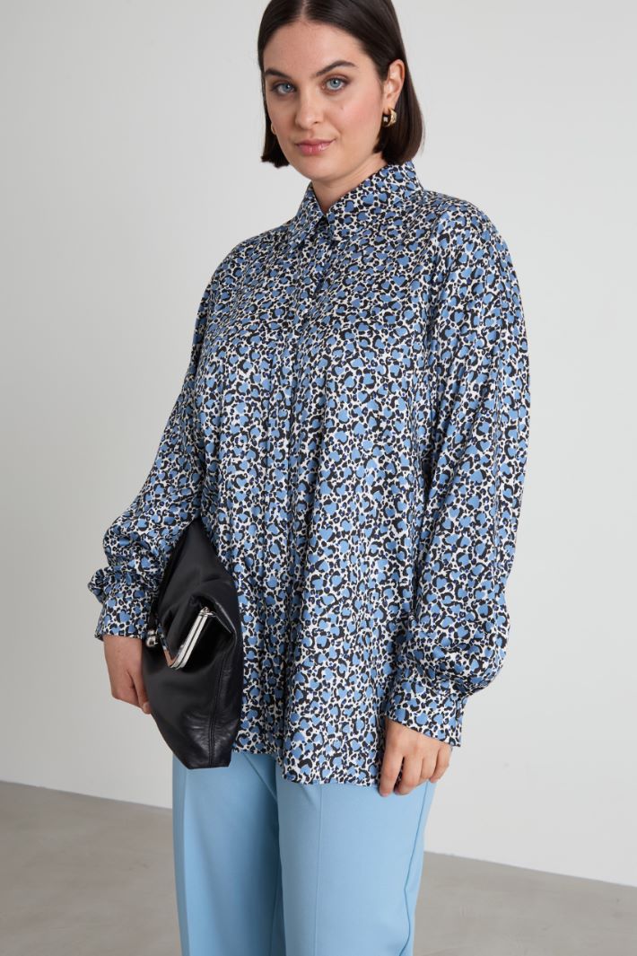 Patterned twill tunic Intrend