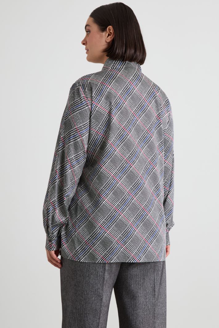 Patterned twill tunic Intrend - 2
