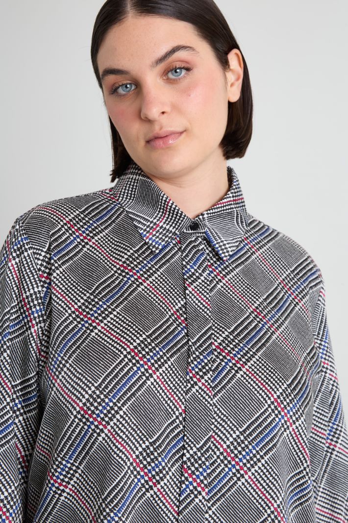 Patterned twill tunic Intrend - 4