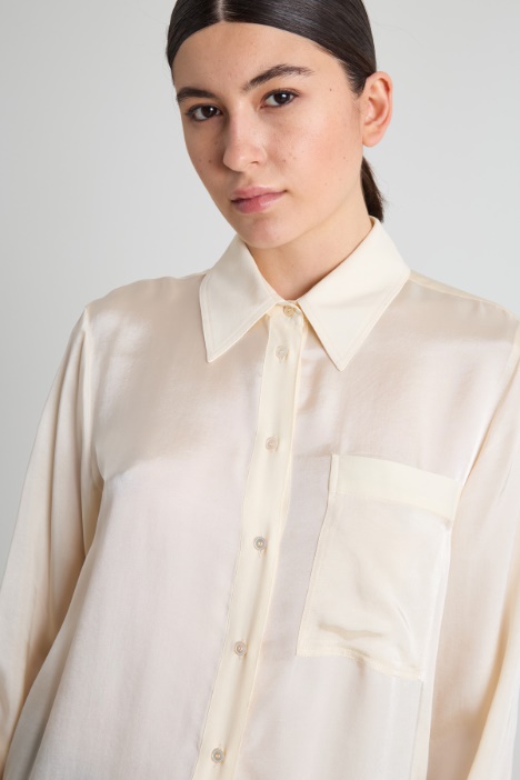 Camicia in twill
