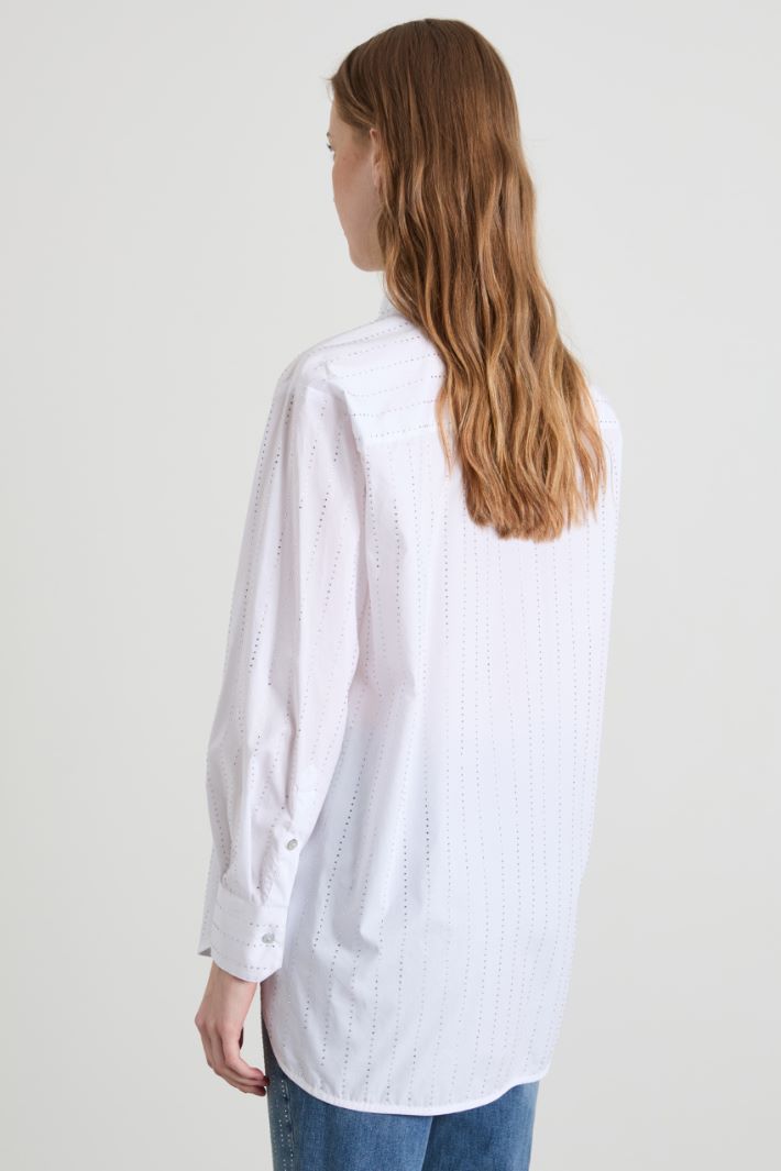 Rhinestoned shirt Intrend - 2