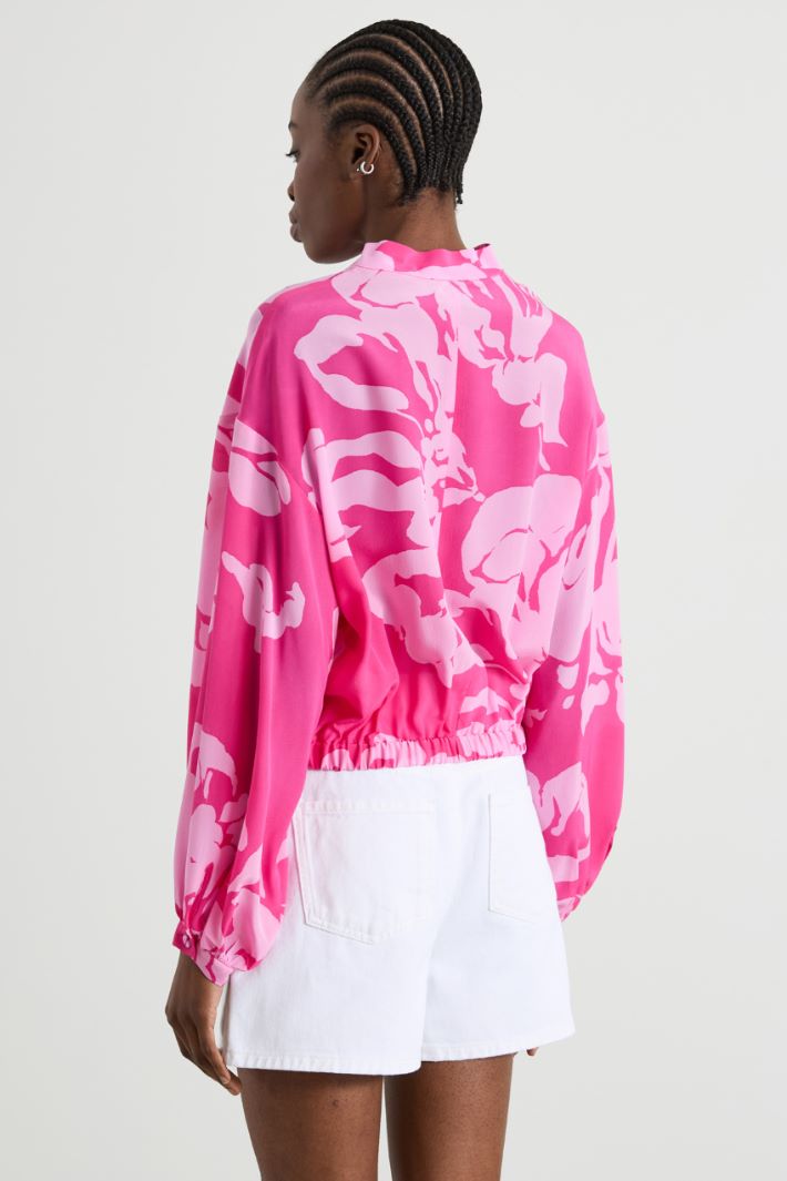 Shirt with elasticated hem Intrend - 2