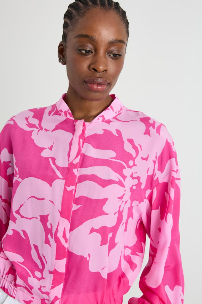 Shirt with elasticated hem Intrend - 4
