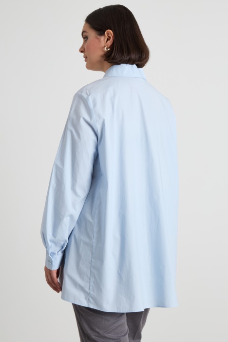 Camisa de popelina de algodón