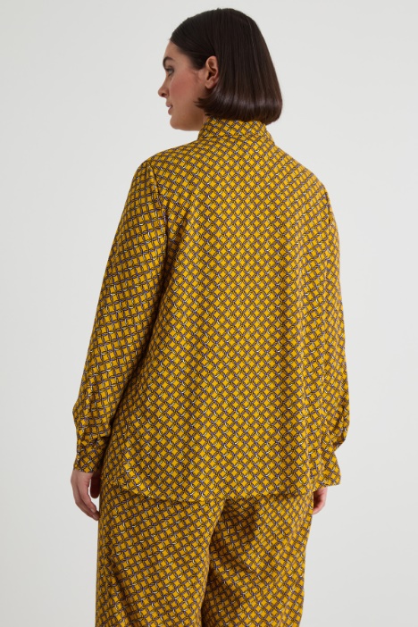 Camicia in cady fluido