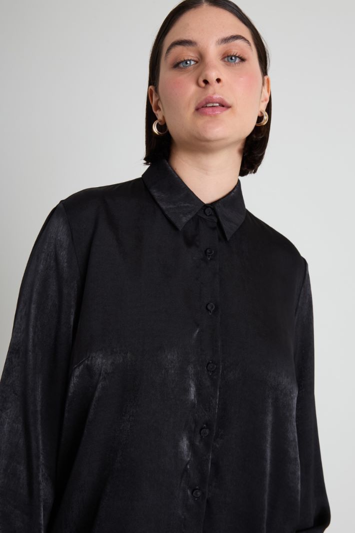 Satin shirt Intrend - 4