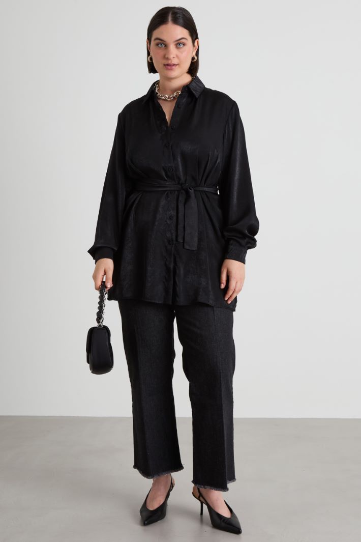 Satin shirt Intrend - 3