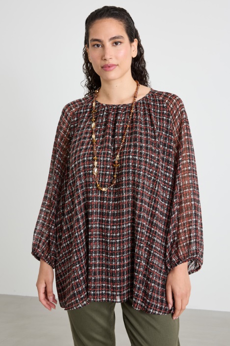 Printed georgette blouse Intrend