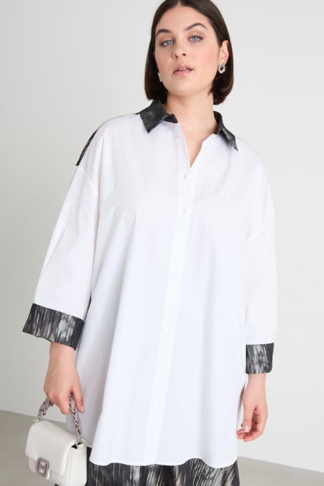 Cotton poplin shirt Intrend