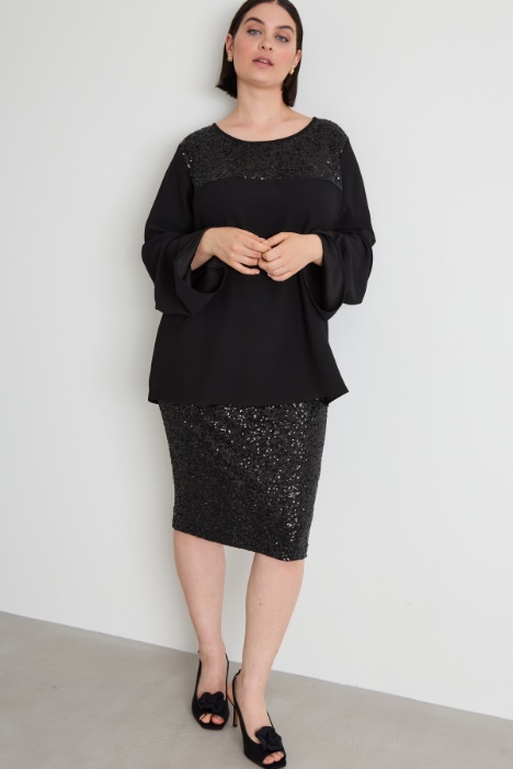 Sequinned blouse Intrend