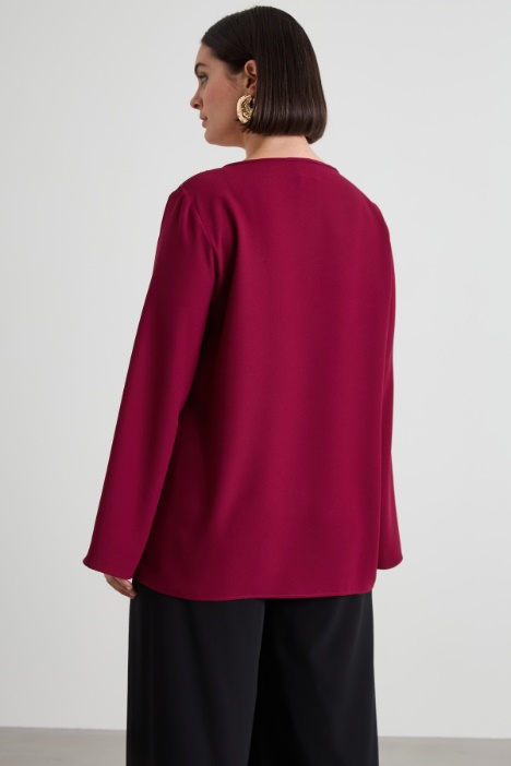 Blusa con paillettes