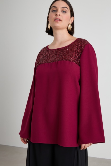Sequinned blouse Intrend