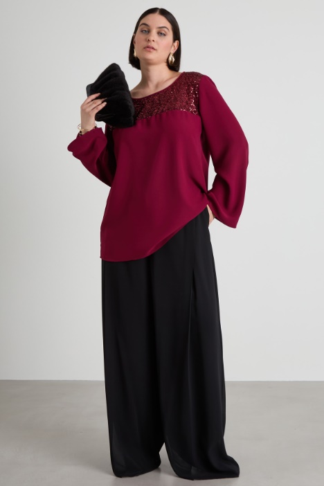 Sequinned blouse Intrend