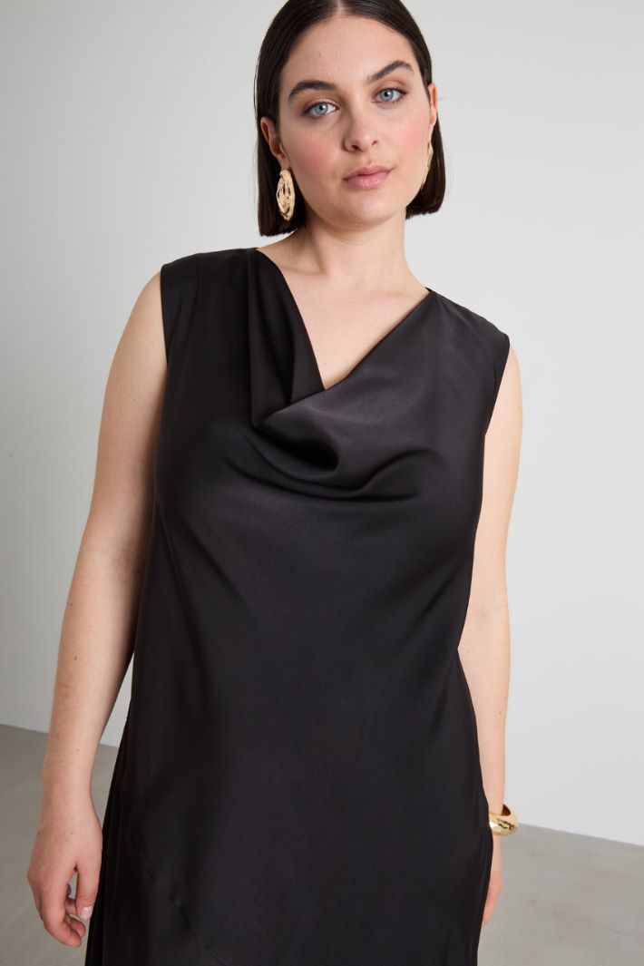 Satin dress Intrend - 4