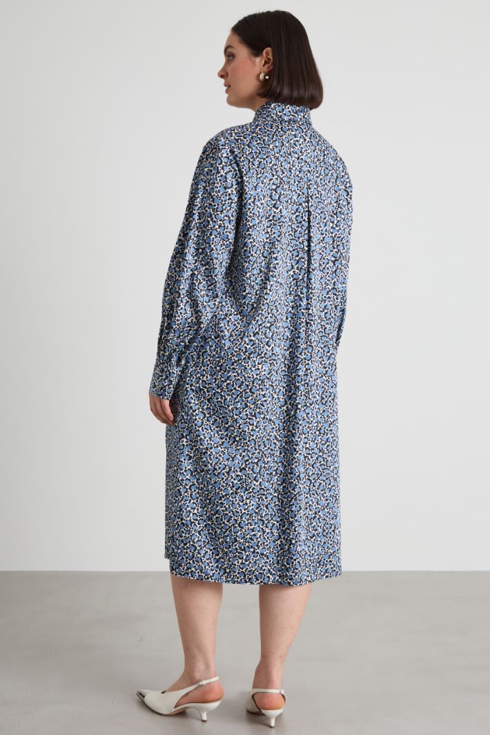 Twill shirt dress Intrend - 3