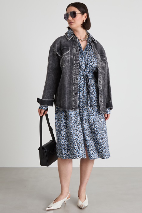 Twill shirt dress Intrend
