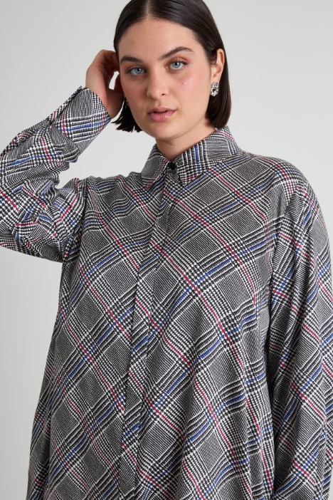 Abito chemisier in twill