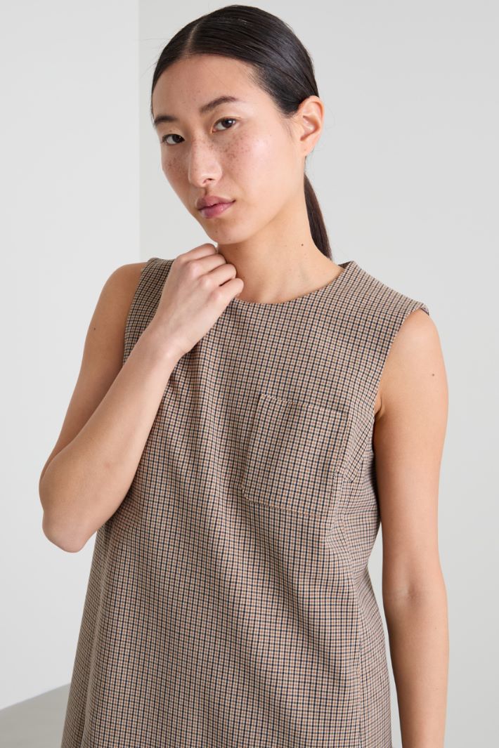 Canvas mini dress Intrend - 2