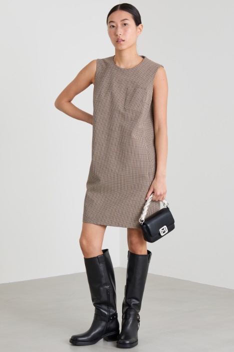 Canvas mini dress Intrend