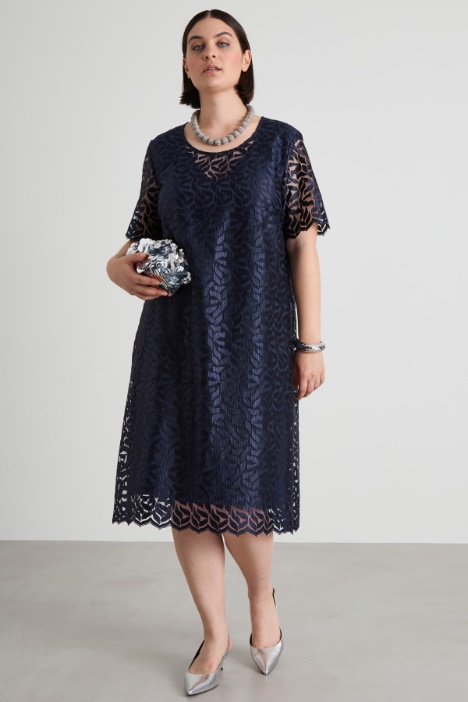 Abito in tulle ricamato Intrend