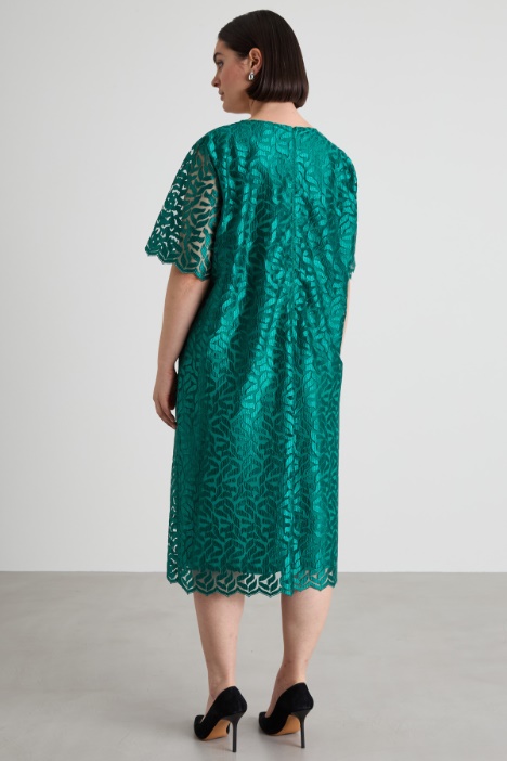 Abito in tulle ricamato