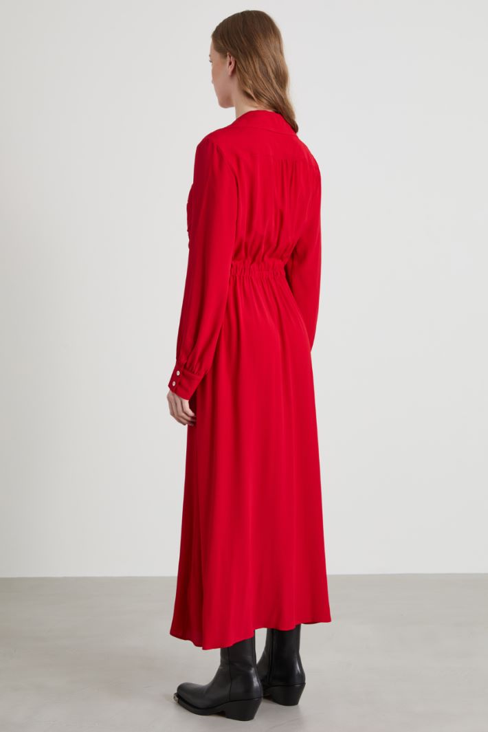 Dress with crossover neckline Intrend - 3