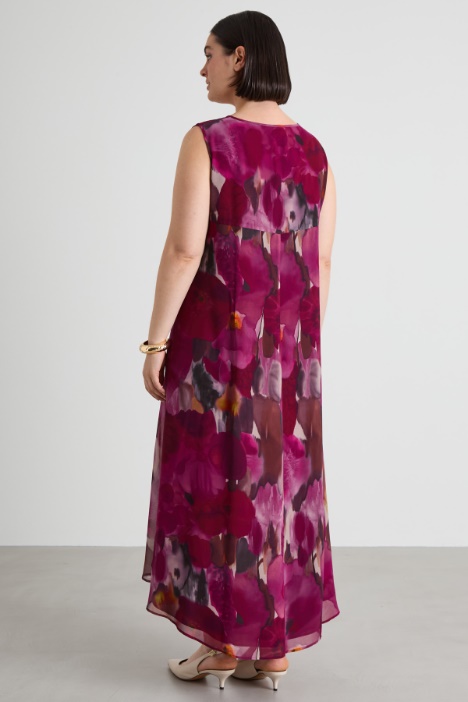 Vestido de georgette