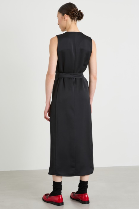 Abito chemisier con cintura