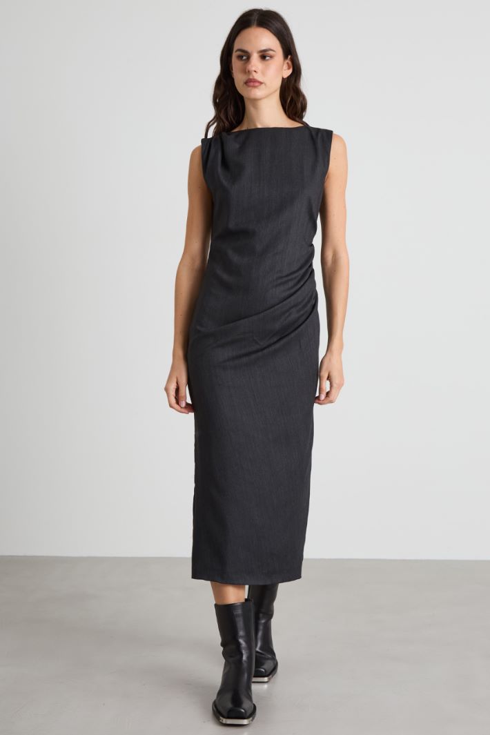 Draped sheath dress Intrend - 2
