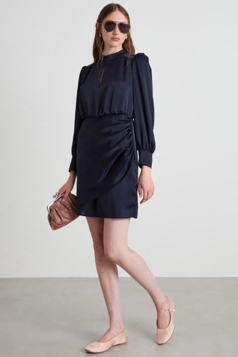 Short draped dress Intrend