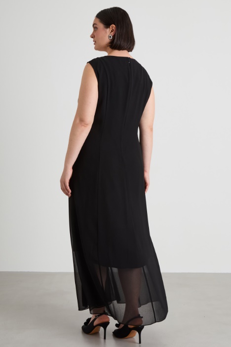 Vestido de georgette