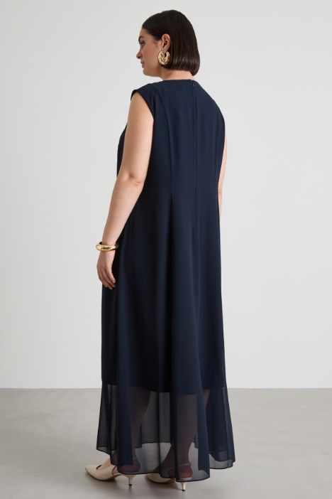 Vestido de georgette